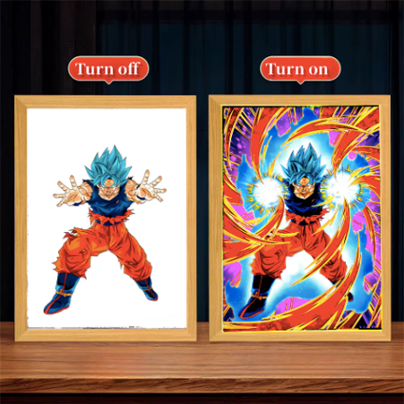 Dragon Ball Z Anime LED Frame