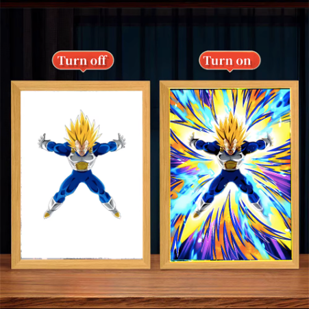 Dragon Ball Z Anime LED Frame