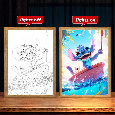 Stitch LED Frame