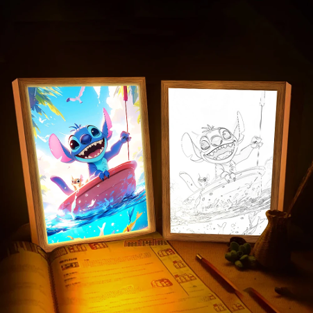 Stitch LED Frame